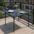 thumbnail image 1 of Homy Casa Foldable Outdoor Dining Table for 4, Square Patio Table for Picnic, 33.9in, 1 of 7