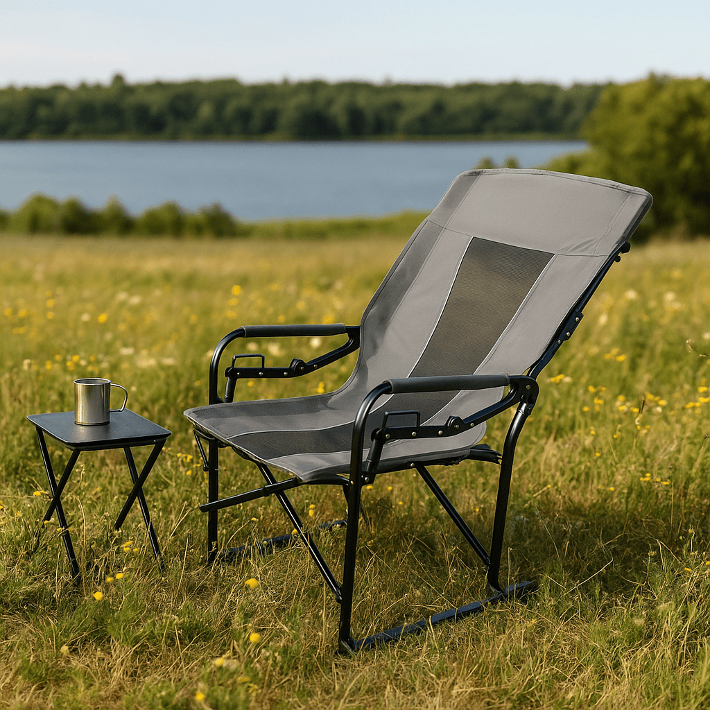 Lilypelle Heated Camping Chair Oversized, Outdoor Portable Heated