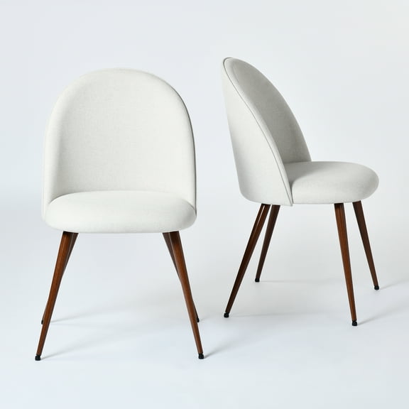 Homy Casa Indoor Reception Chair Set of 2, Comfy Modern Guest chair with Backrest for Waiting Room Office Home Meeting Conference, Beige