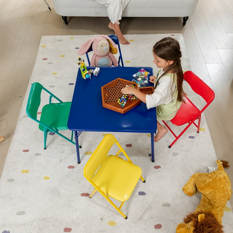 Homy Casa 3 Years And Up 5 piece Outdoor Activity Table And Chair Set