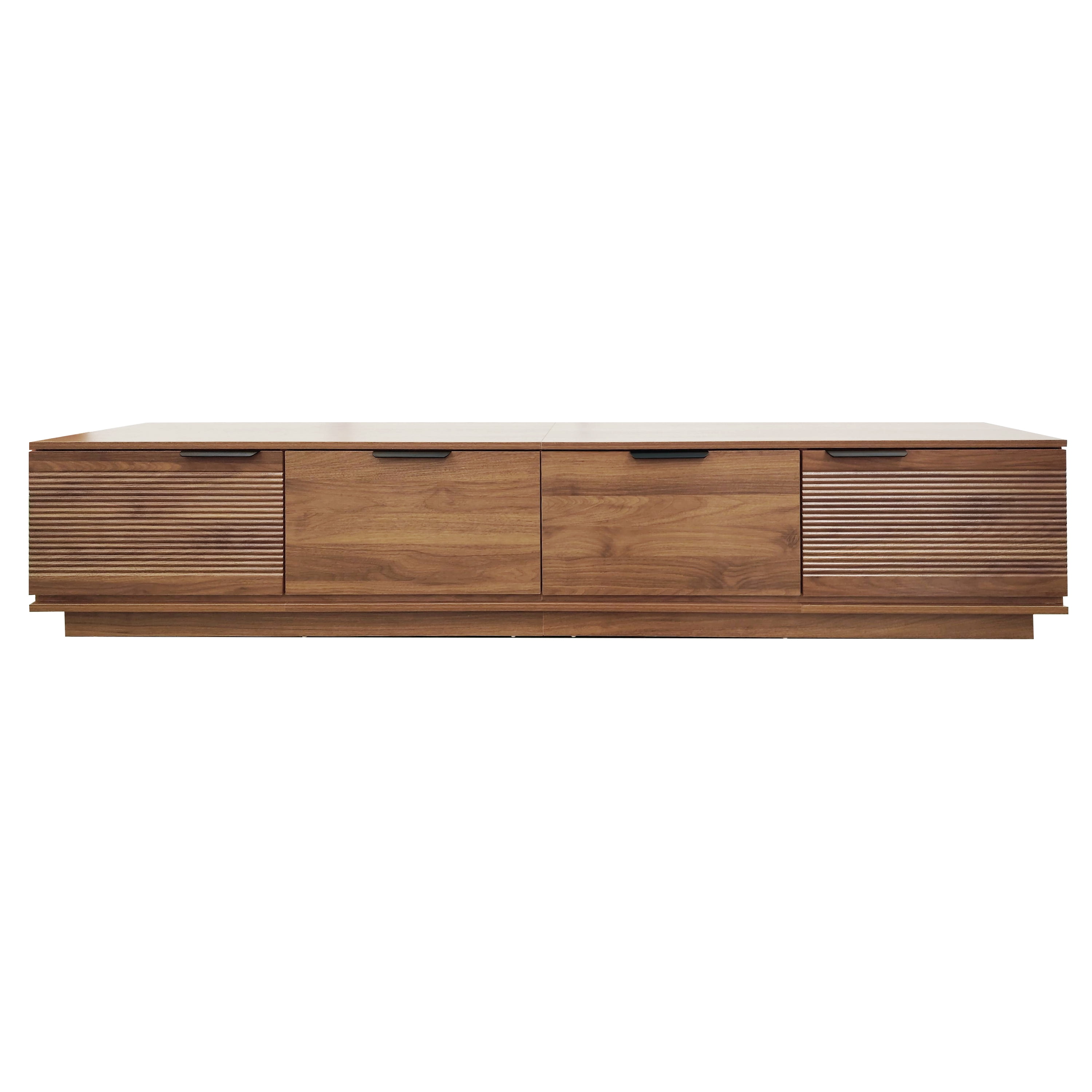 Homy Casa Modern Media Console, TV Stand Entertainment Cabinet with Storage for Home