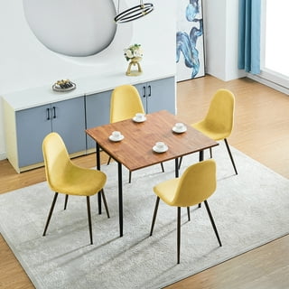 Dining Chairs in Kitchen Dining Furniture Yellow Walmart