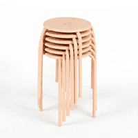 Set of 6 Homy Casa Folding Stackable Chair