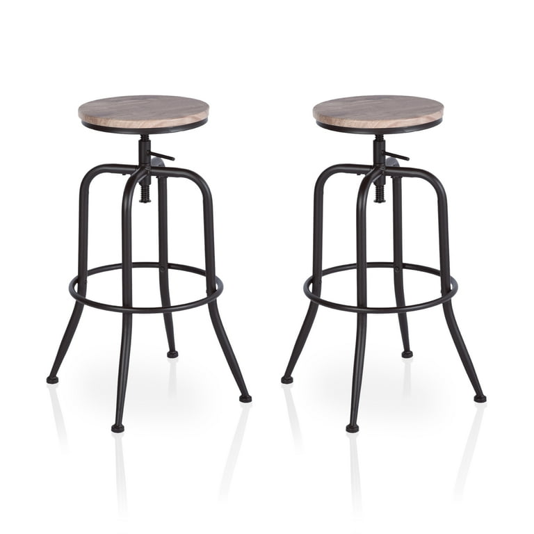 Oak top best sale bar stools