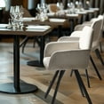 thumbnail image 1 of Homy Casa Swivel Reception Chairs Set of 2 Waiting Chair Reception Areas Meeting Rooms, Beige, 1 of 5