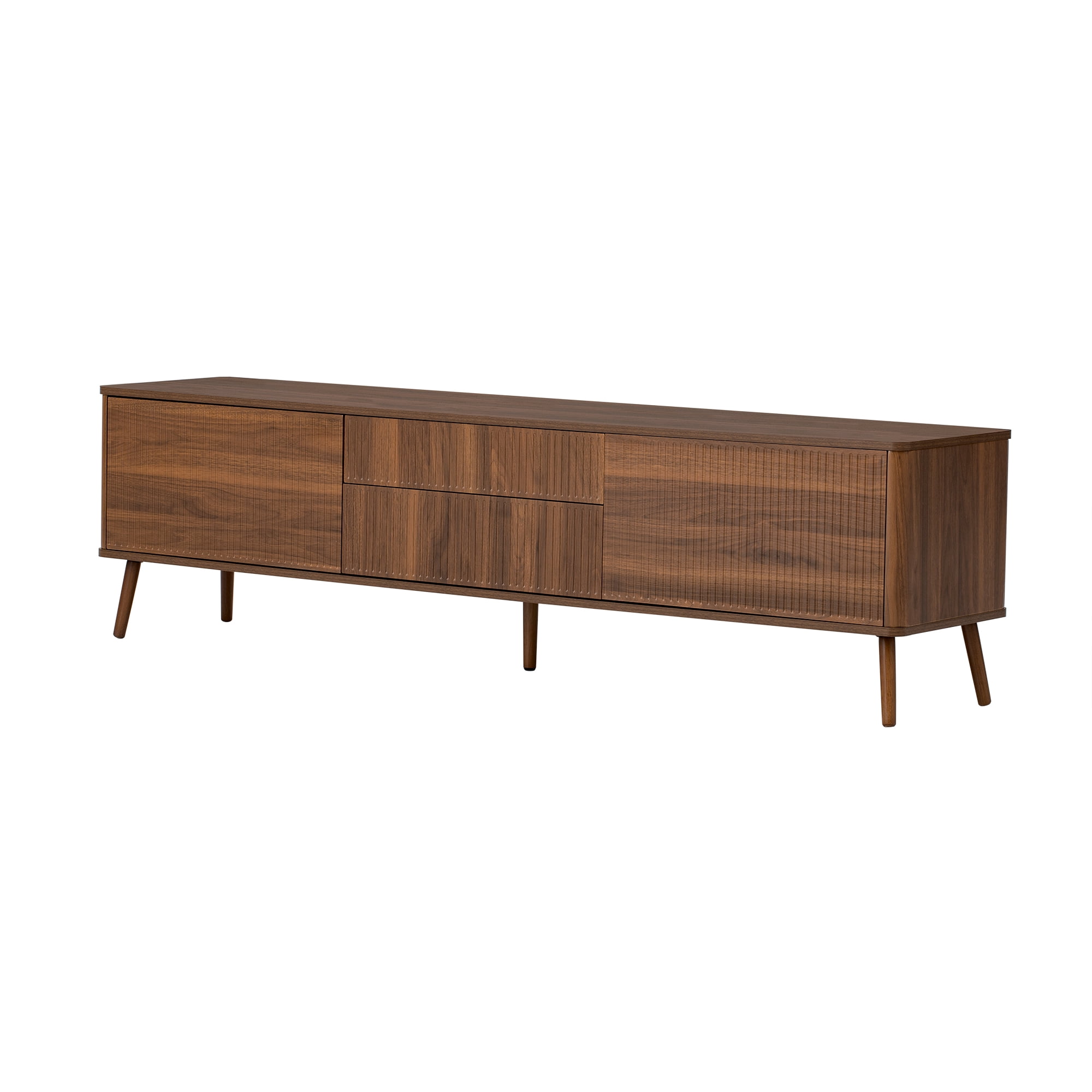 Homy Casa TV Stand with Storage, Modern Entertainment Center Media Console for Living Room