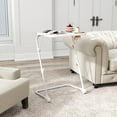 thumbnail image 1 of Homy Casa Adjustable Folding Side Table with Cup Holder and Foldable Design for Living Room, Bedroom, and Small Spaces, 1 of 6