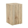 thumbnail image 1 of Homycasa Rustic Solid Wood Coffee Table with Cube Design-Natural, 1 of 9