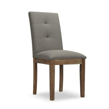 Homycasa Solid Wood Tufted Parsons Dining Chair (Set of 2)
