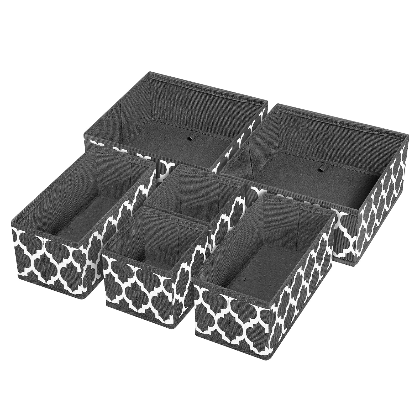 Homyfort Dresser Drawer Organizer, Foldable Cloth Storage Box Closet