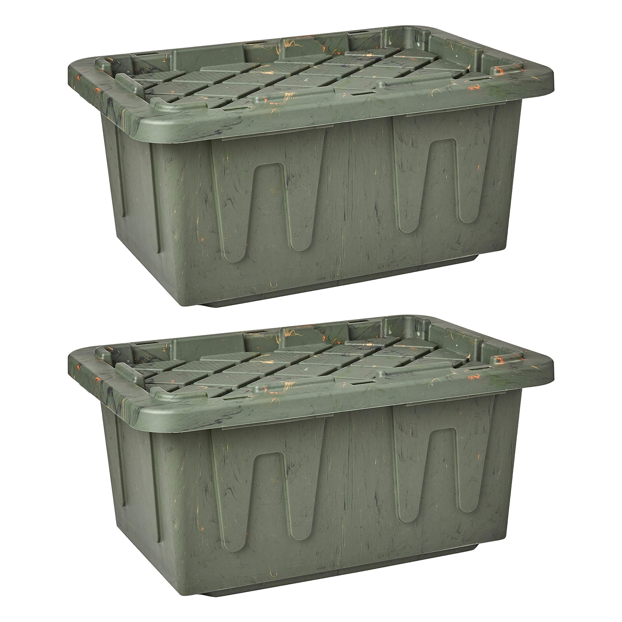 Homz Storage Tote 27Gal Camo