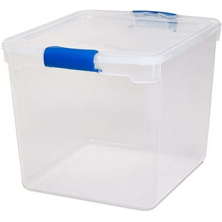 Clear Storage Bins in Plastic Storage Bins Boxes Walmart