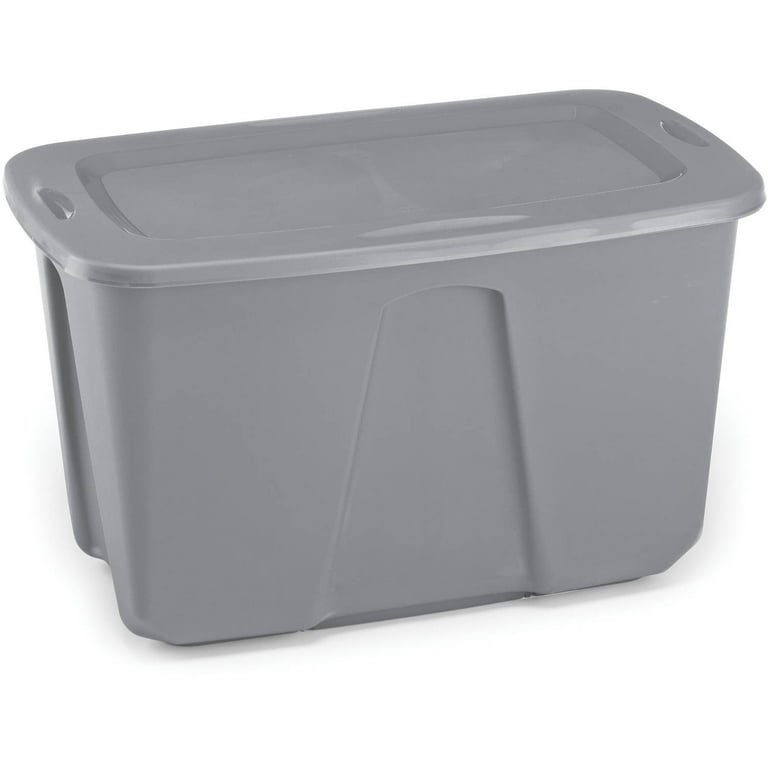 Sterilite 32 Gallon Latch Tote, Grey