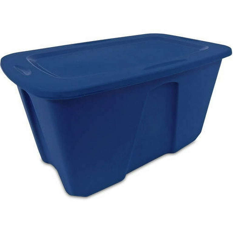 HOMZ 32 Gallon Storage Totes Bins - Lot of 2 - household items
