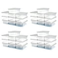 thumbnail image 1 of Homz 6 Qt Multipurpose Plastic Storage Containers with Lids, (40 Pack), 1 of 11