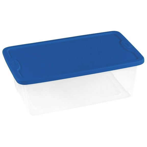 Homz Clear Storage Tote