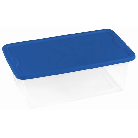 Homz Clear Storage Tote