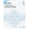 thumbnail image 1 of Utility Adhesive Hook With Peel 'n Stick Tape, 1 of 2