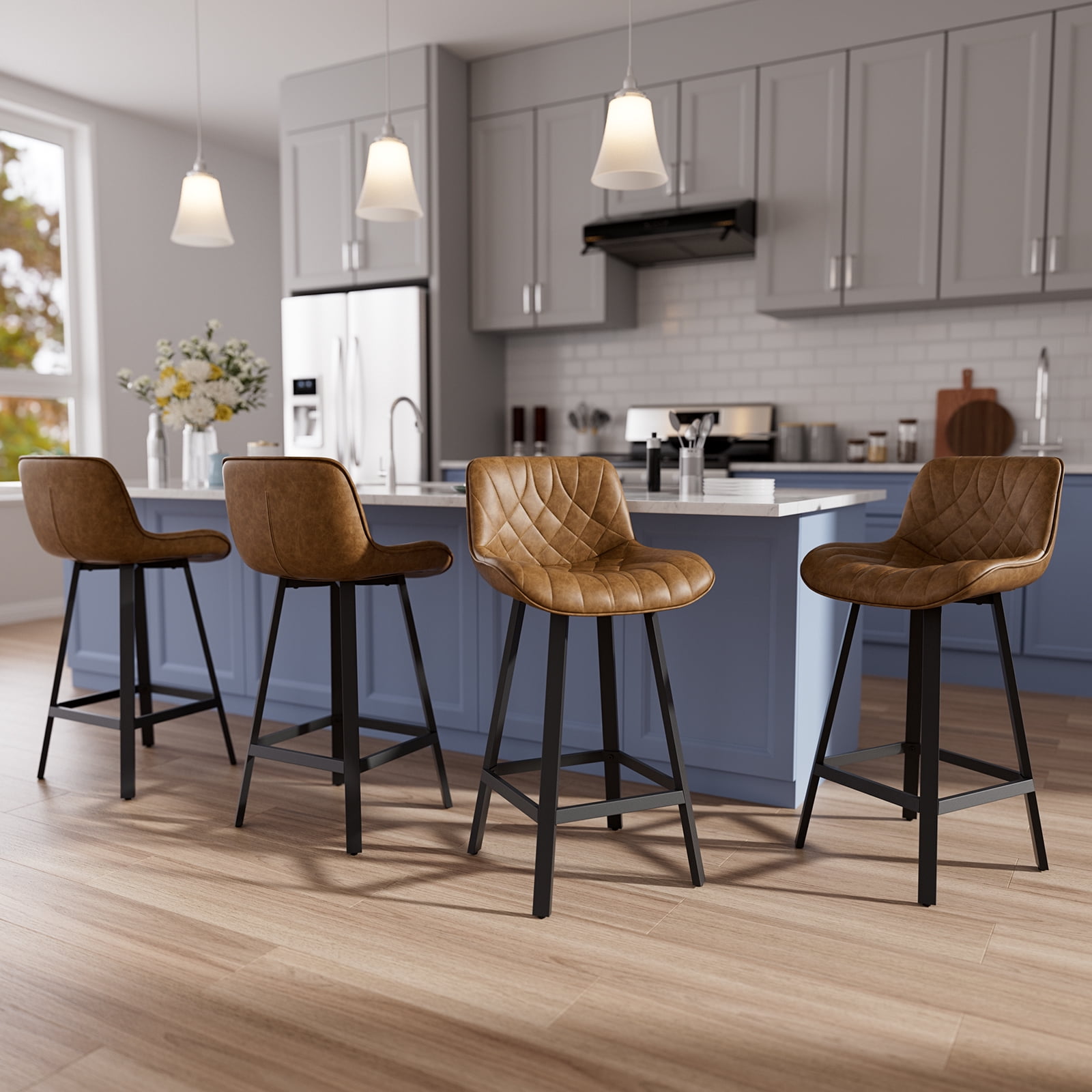 16 Stools Homzeer Bar Stools Set of 4, 26