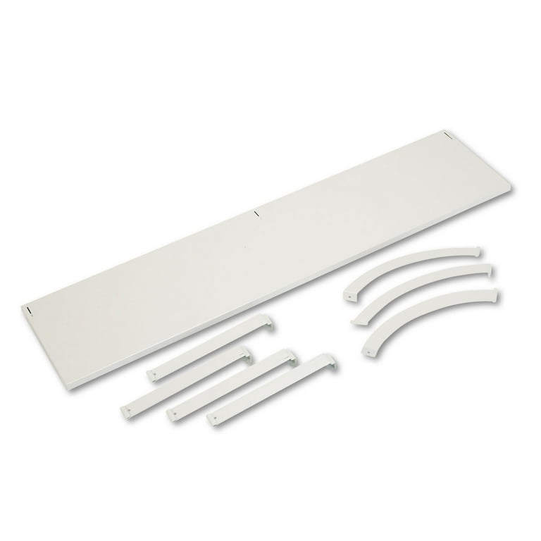Verse Panel System Hanging Shelf, 60w x 12.75d, Gray Verse Panel System Hanging Shelf, 60w x 12.75d, Gray