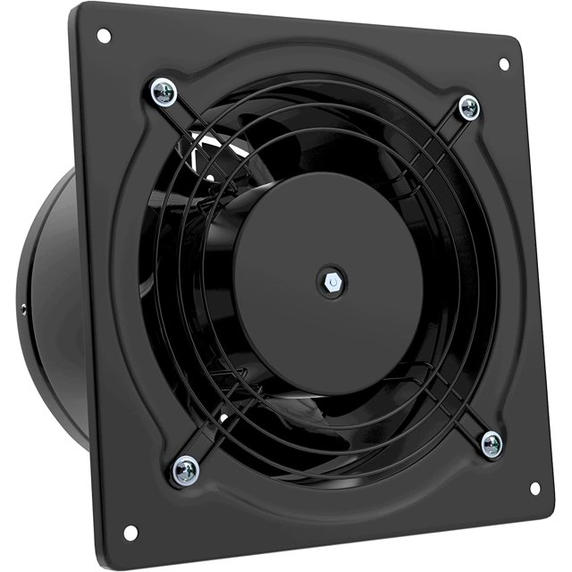 Hon&Guan 6 Inch Exhaust Fan, 308CFM Wall Exhaust Fan for Kitchen
