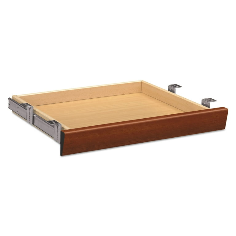 Laminate Angled Center Drawer, 22w x 15.38d x 2.5h, Cognac Laminate Angled Center Drawer, 22w x 15.38d x 2.5h, Cognac