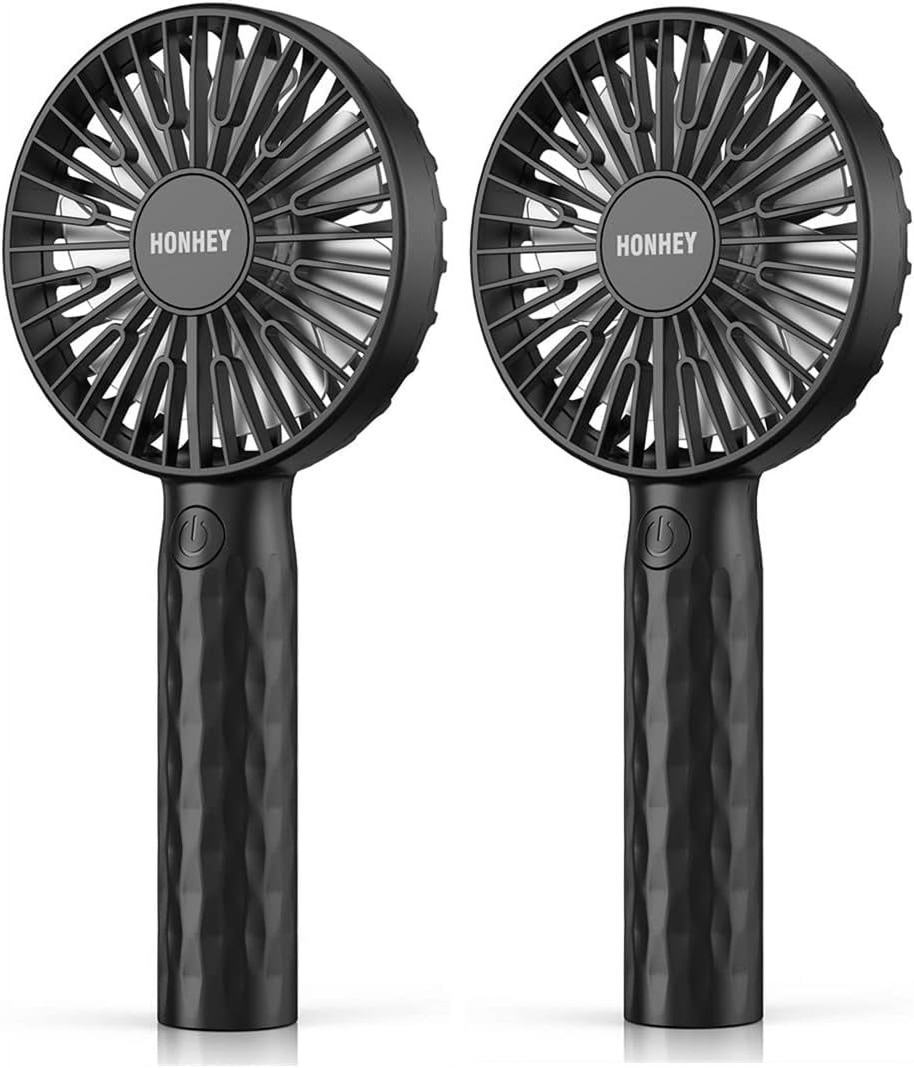 HonHey Handheld Fan, Super Mini Portable Fan with Rechargeable Battery