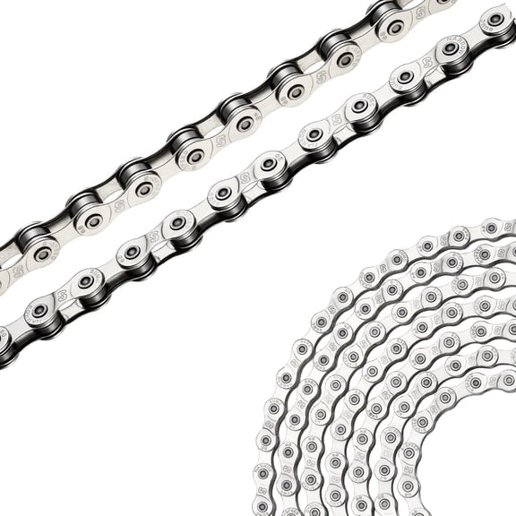 HonLi Heavy Duty Ebike Chain 6/7/8 Speed 136 Links, High Tensile Anti-Rust Bicycle Drive Chain