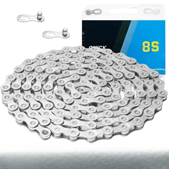 HonLi Speed Bike Chain High-Strength, Durable & Smooth-Shifting for Road/Mountain Bikes (6/7/8-Speed)