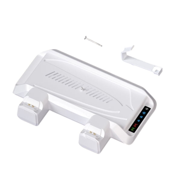 HonYunda Portable Cooling charging stand with two controller dock and front LED status