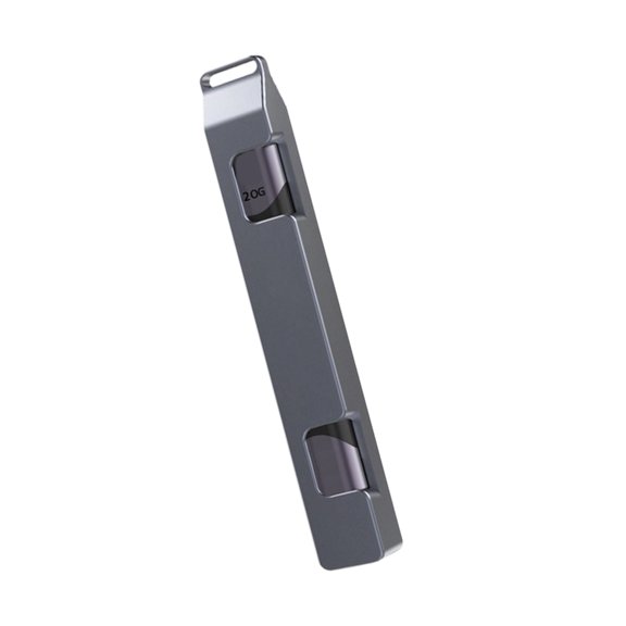 HonYunda Small Charging Cable with Metal Housing and Carry Hole for Commute Power Access and Data Transfer on the Move Daily