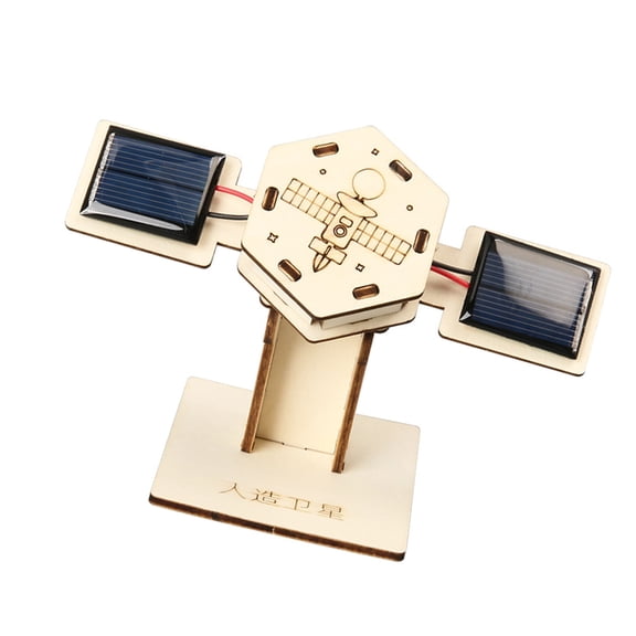 HonYunda Solar Powered Satellite Craft Model for STEM Study and Home Use