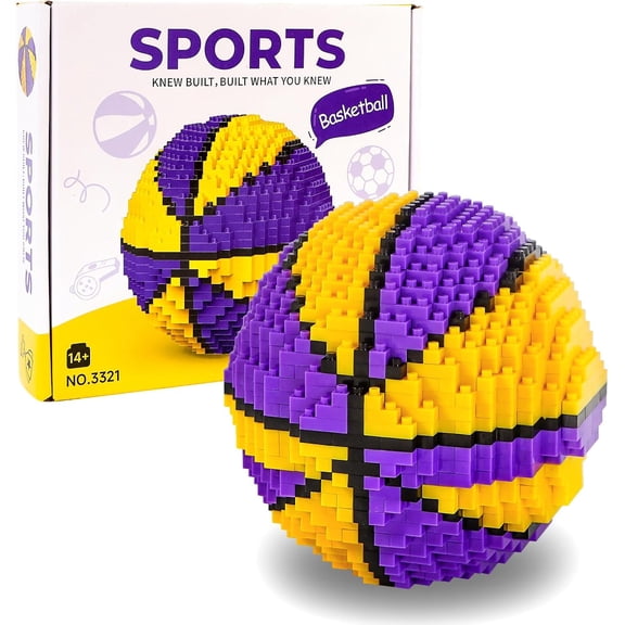 Honchoes Basketball Building Blocks Set Mini Not Compatible with Lego Basketball Model for Adults Boys 800 Pcs
