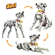 Honchoes Dalmatian Dog Building Blocks Set Compatible with Lego Animal Model Decor Gift for Adults 1869 Pcs
