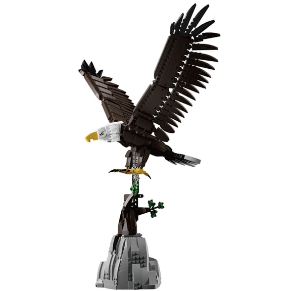 Honchoes Eagle Building Blocks Set Compatible with Lego Animal Bird Model Decor Gift for Adults 1060 Pcs