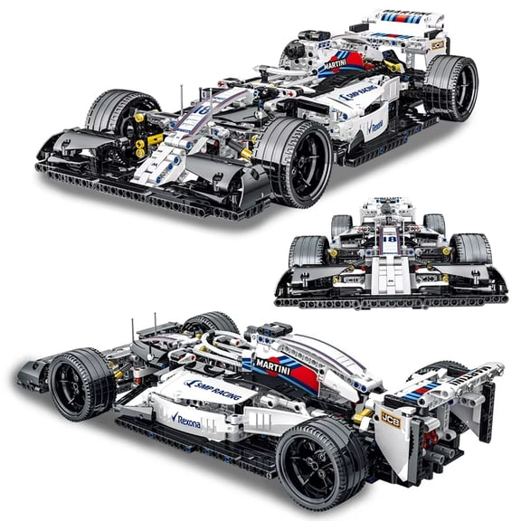 Honchoes F1 Racing Car Building Set Compatible with Lego Sports Car Model STEM Toy for Adults Boys 1152 Pcs
