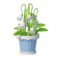thumbnail image 1 of Honchoes Flower Building Blocks Set Lily of the Valley for Adults Not Compatible with Lego 105Pcs, 1 of 5