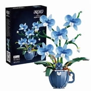 Honchoes Flower Building Set Compatible with Lego Orchid Bonsai for Adults Women 567 Pcs