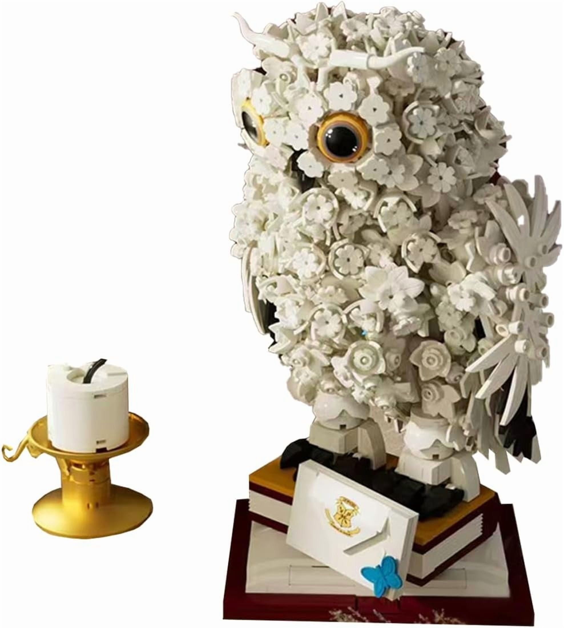 Honchoes Harry Owl Building Blocks Set Compatible with Lego Potter Animal Bird Model for Adults 1239 Pcs