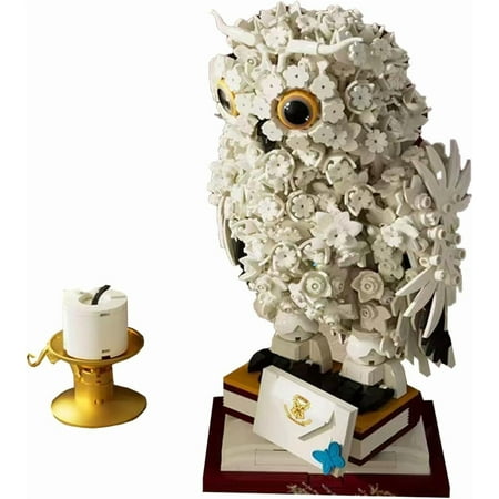 Honchoes Harry Owl Building Blocks Set Compatible with Lego Potter Animal Bird Model for Adults 1239 Pcs