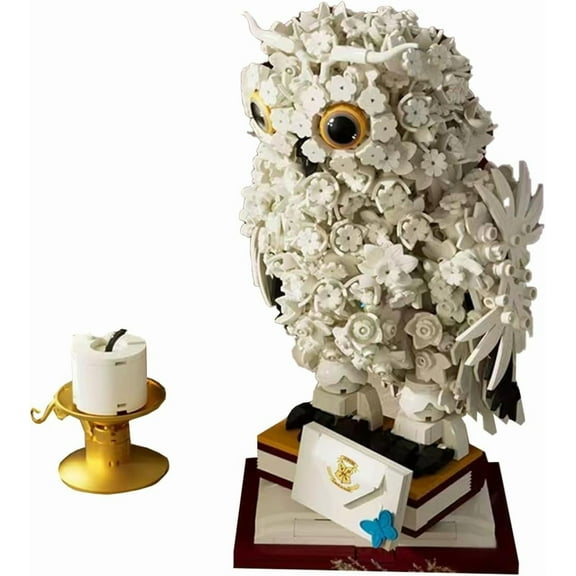 Honchoes Harry Owl Building Blocks Set Compatible with Lego Potter Animal Bird Model for Adults 1239 Pcs