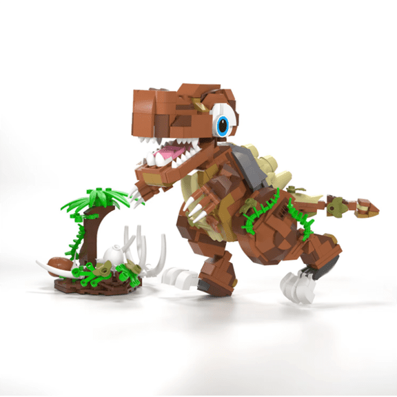 Honchoes Jurassic T-Rex Dinosaur Building Sets Compatible With Lego Creative Assembly Poseable And Movable Model For Adult Boys 630
