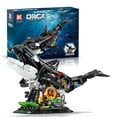 Honchoes Mechanical Orca Building Set Compatible with Lego Animal Fish ...