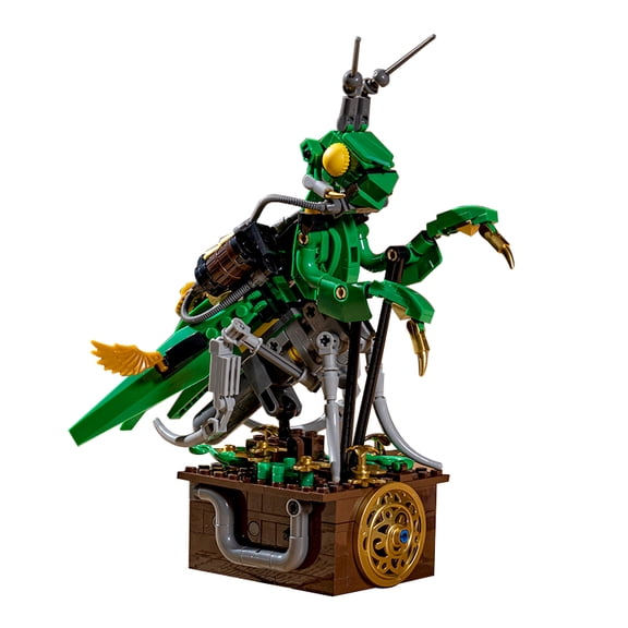 Honchoes Mechanical Punk Mantis Insect Building Set Compatible with Lego Animal STEM Toy Decor for Adults Boys 392 Pcs