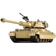 Honchoes Military 60TP Tank Building Set Compatible with Lego WW2 Army Tank Model for Adults Boys 1128 Pcs