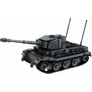 Honchoes Military Tiger Tank Building Set Compatible with Lego WW2 Army Tank Model for Adults Boys 712 Pcs