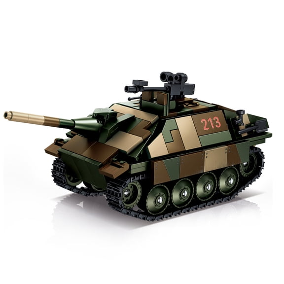 Honchoes Military WW2 Tank Building Set Compatible with Lego Army Tank Model Decor Gift for Adults Boys 476 PCS