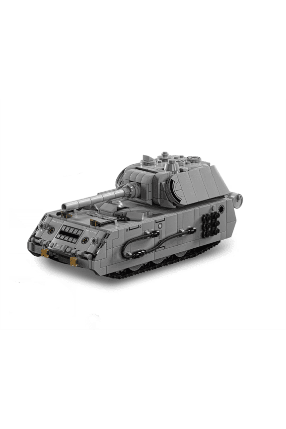 Panzer VIII Maus Tank Building Set Compatible with Lego Army WW2 Model for Adults Boys 802 Pcs