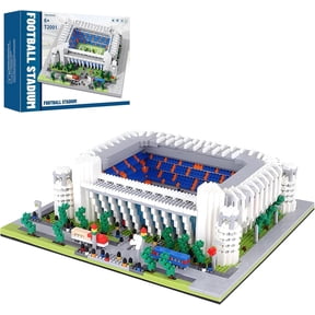 Honchoes Santiago Bernabu Stadium Building Set Mini Not Compatible with Lego Architecture Model for Adults 3500 Pcs