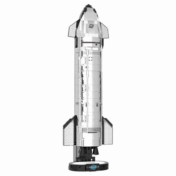 Honchoes Space Rocket Launch Pad Building Set Compatible With Lego Creates A Space Exploration Scene For Adult Boys 824Pcs